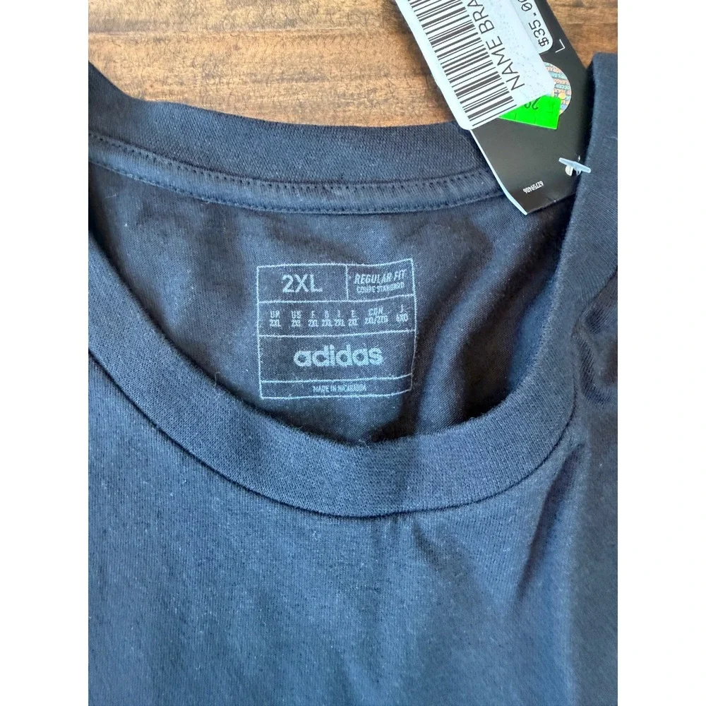 Adidas Lionel Messi 10 Graphic T-Shirt Mens 2XL Black Pink Soccer Tee NWT